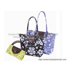 Foldable tote bag