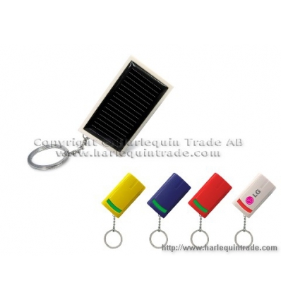 Solar charger with print