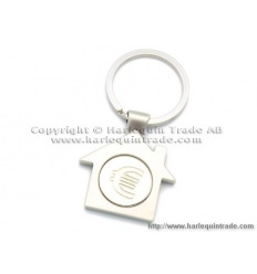 Key holder with trolley coin