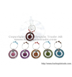 Wine charms - circle