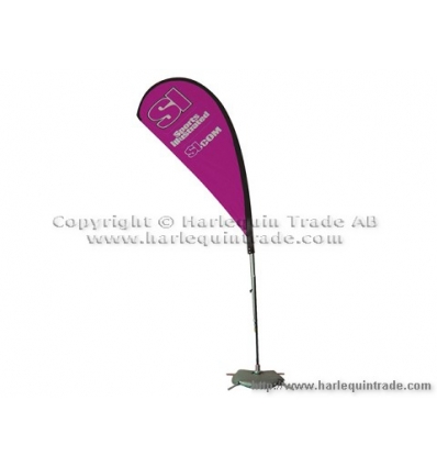 Fly banner with print