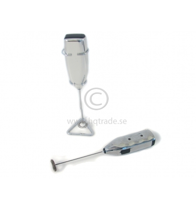 Milk frother with stand