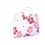 Handbag with flowerpattern