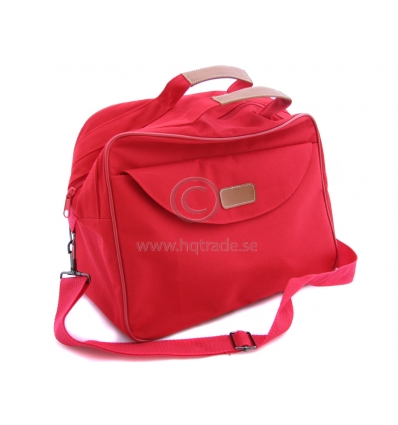 Red travel bag