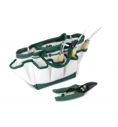 Garden tool set in bag