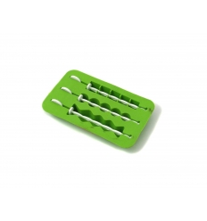 Ice tray with 3 sticks