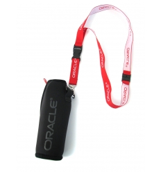 Neoprene holder with lanyard