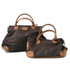 Set of two brown bags