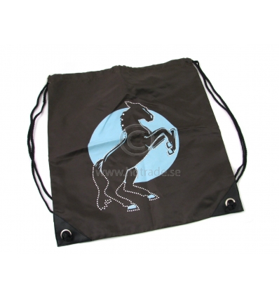 Drawstring bag - horse design