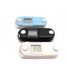 Travel alarm clock and Body fat analyzer