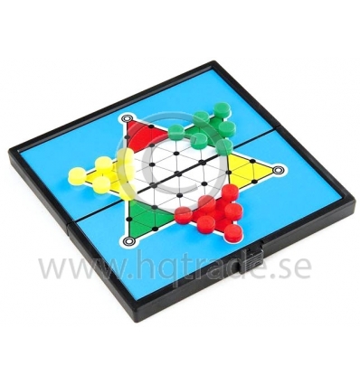 Chinese checkers game, magnetic