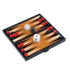 Backgammon spel, magnetiskt