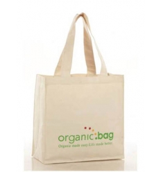 Grocery bag in organic cotton