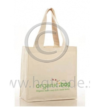 Grocery bag in organic cotton