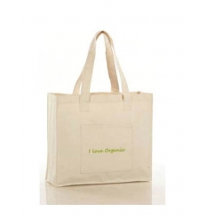 Grocery bag in organic cotton