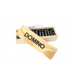 Wooden domino game