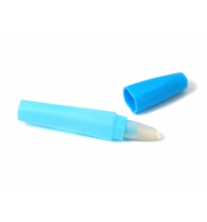 Plastic blue marker pen