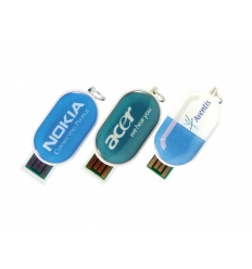 USB flash drive - oval shape