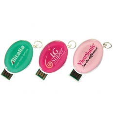 USB flash drive - oval shaped