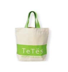 Cotton twill shopping bag