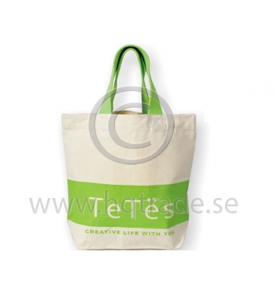 Cotton twill shopping bag