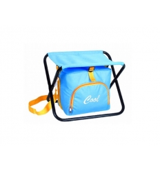Cooler bag with stool