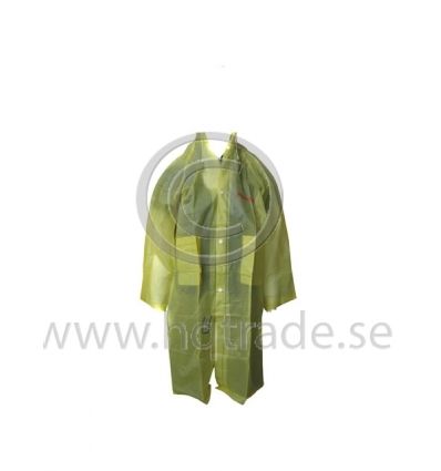 Gul regn poncho