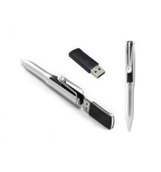 Ball pen with USB flash drive