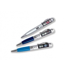 Advertising ball pen with LCD
