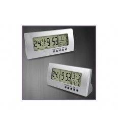 Multifunctional LCD desk clock