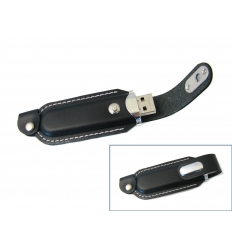 USB flash drive - Leather and strap holder