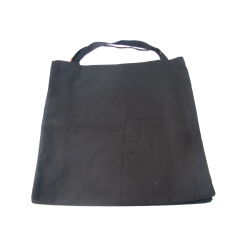 Black cotton bag