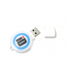 USB flash drive - round shaped