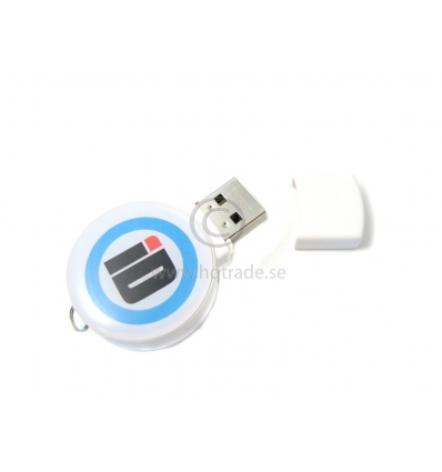 USB flash drive - round shaped