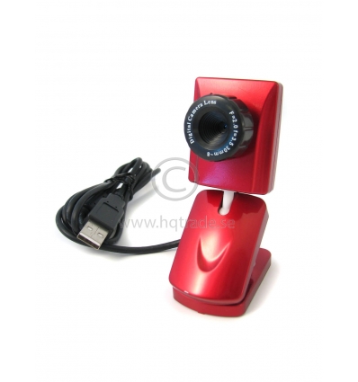 Röd webbkamera