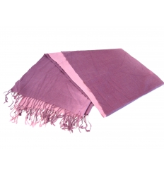 Purple cashmere shawl