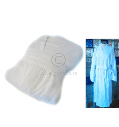 Environmental friendly bamboo fiber bathrobe