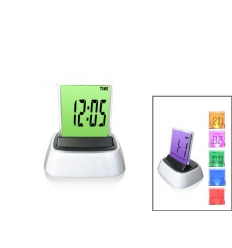 Colour changing clock