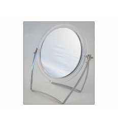 Standing make up mirror