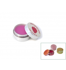 Lip balm in tin jar