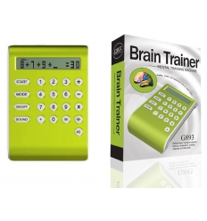 Brain trainer with calculator