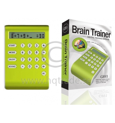 Brain trainer with calculator