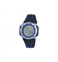 Digital compass watch