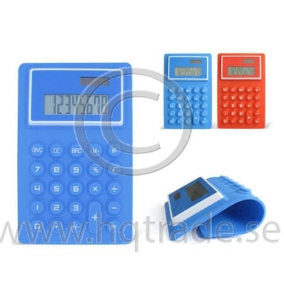 Foldable waterproof calculator