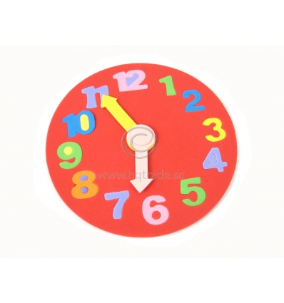 Soft puzzle clock