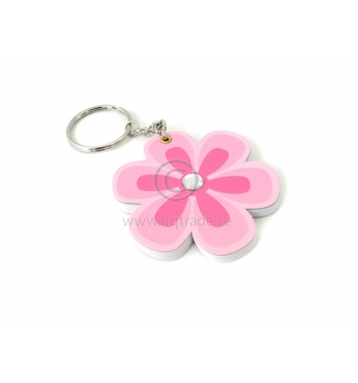 Keychain with notepad