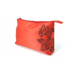 Cosmetic satin bag