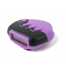 Stepcounter with flashlight