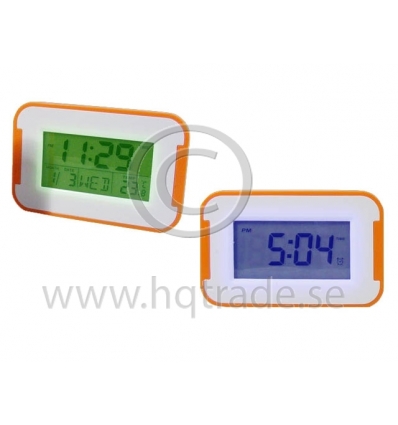 LCD clock - colour changing LED