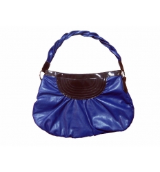 Small blue handbag